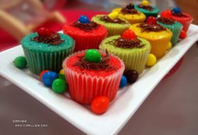 كب كيك الوان cup cake